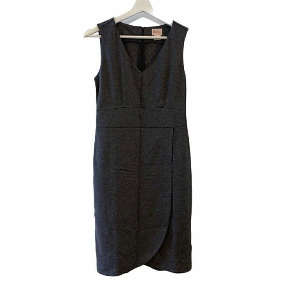 Persifor Sheath Dress Gray Heathered Tulip XS